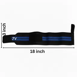 7v wrist band WHITE and black 18inch Men Wrist Band image 4