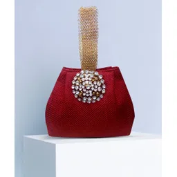 8lovees Girls Maroon Potli-picture-24