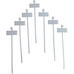 (8mm,100pcs) Wire Fastener Organizer Circle Cable Clip Tie Holder Protector with Metal Nail for Cable Management, Cord Organizer, Round Wire Clamp for Hanging Cable Fitting on Wall, White Color-picture-17