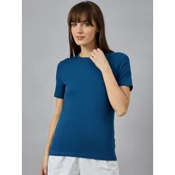 98 degree north 98 Degree Round Neck Cotton T-shirt-picture-39