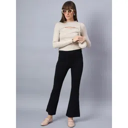 98 Degree North Cut Out Cotton Fitted Top-picture-36