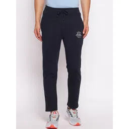 98 Degree North Men Navy Blue Solid Track Pant-picture-14
