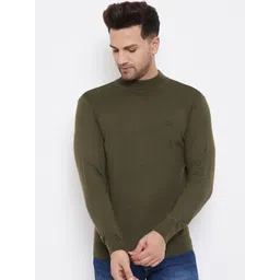 98 Degree North Men Woollen Turtle Neck Long Sleeves Pullover Sweaters-picture-34