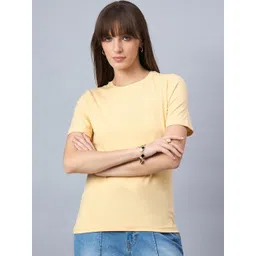 98 Degree North Round Neck Cotton Regular Fit T-shirt-picture-18