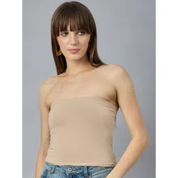 98 Degree North Women Cotton Ribbed Tube Crop Top-picture-43