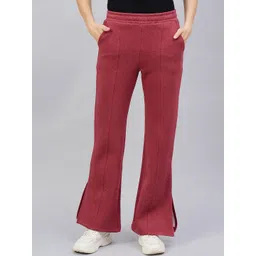98 Degree North Women Mid-Rise Flared Trousers-picture-35