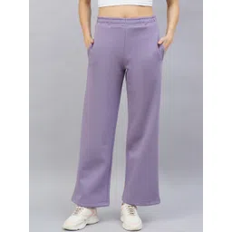 98 degree north Women Solid Purple Track Pants-picture-23