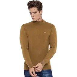 98 Degree North Men’s Merino Wool Blend Turtle Neck Pullover Sweater-M2541-BLACK-image-8