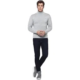 98 north 98 Degree North Men’s Merino Wool Blend Turtle Neck Pullover Sweater-M2575-L.Grey-picture-19