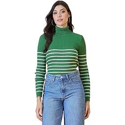 98 north 98 Degree North Women Turtule Neck Sweater-G1157-D.Camel-picture-32