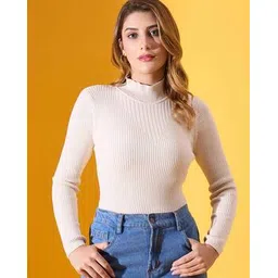 98°north Women Ribbed Pullover-picture-10