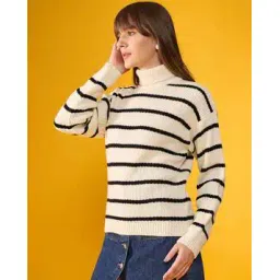 98°north Women Striped Slip-On Pullover-picture-22