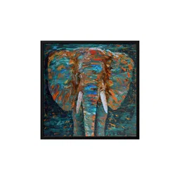 999Store Black & Blue Canvas Birds And Animals Painting Wall Art-image-17