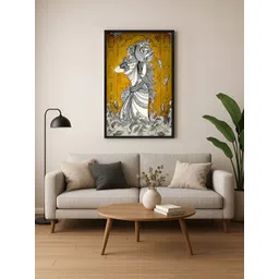 999Store Black & White Canvas Religious Wall Paintings-picture-18