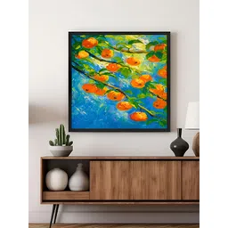 999Store Blue & Green Canvas Floral and Botanical Wall Art-image-23