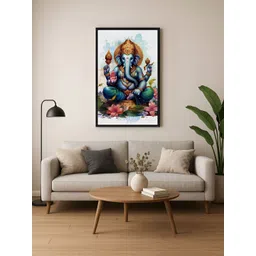 999Store Blue & White 1 Piece Canvas Religious Wall Paintings-picture-32