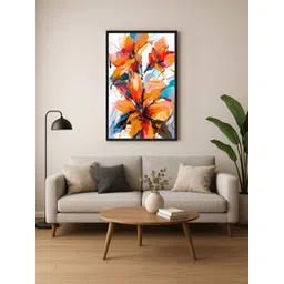 999Store Blue & White Floral Canvas Wall Art-picture-39
