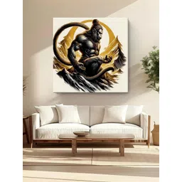 999Store Brown & Black Canvas Religious Wall Paintings Wall Art-picture-30
