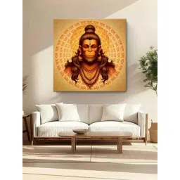 999Store Brown Canvas Hanuman Sacred Painting-picture-21