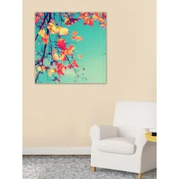 999store Green & Orange Foliage In The Autumn Park Canvas Painting-picture-24