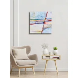 999store Grey & Blue Abstract Wall Painting-picture-109