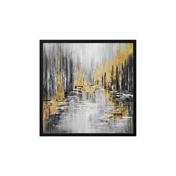 999Store Grey & White Canvas Abstract Painting Wall Art-picture-16