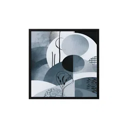 999Store Grey & White Canvas Abstract Painting Wall Art-picture-38