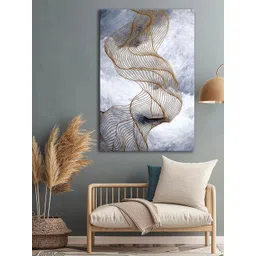 999Store Grey & White Canvas Abstract Wall Paintings-picture-15