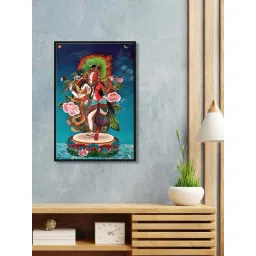 999Store Multicolor Canvas Wall Painting Panel With Fibre Frame-picture-26
