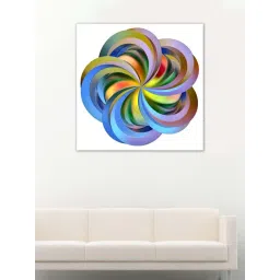 999store Multicolor Flower As A Symbol Of Contemporary Canvas Painting-picture-59