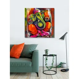 999store Multicolor Ganesha Wall Painting-picture-16