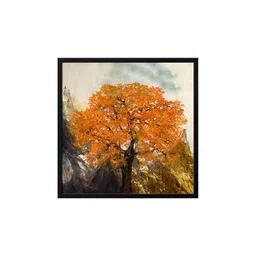 999Store Orange & Black Canvas Painting Wall Art-picture-26