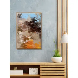 999Store Orange & Blue Abstract Wall Art-picture-39