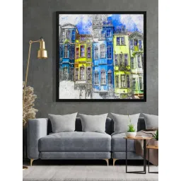 999Store Printed Multicolor Canvas Wall Art-picture-42