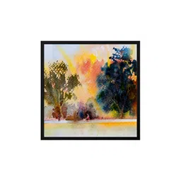 999Store White & Blue Canvas Abstract Wall Art-picture-15