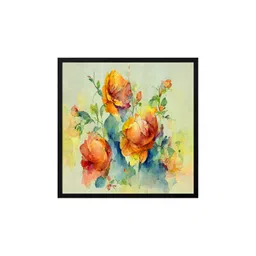 999Store Yellow & Green 1Canvas Floral And Botanical Wall Art-picture-11