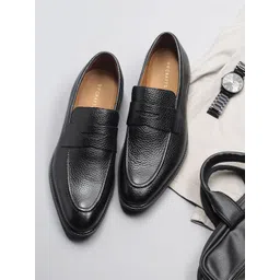 99CRAFTS Men Leather Formal Slip-On Shoes-picture-29