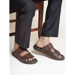99CRAFTS Men Leather PU Comfort Sandals-picture-20
