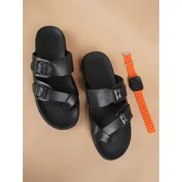 99CRAFTS Men Quality Italian Top Grain Leather Comfort Sandals-picture-30