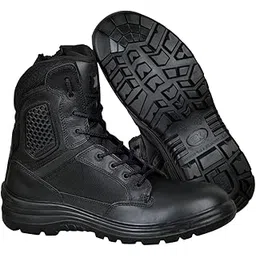9k Tactical Safety Boot with 200J Toe Protection | Anti-Nail Midsole & Anti-Slip PU Outsole | Heat, Oil & Acid Resistant | Lightweight Comfort with YKK Side Zipper for All-Day Work Use-picture-53