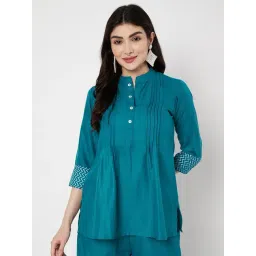 9rasa Grey Solid Kurti-picture-47