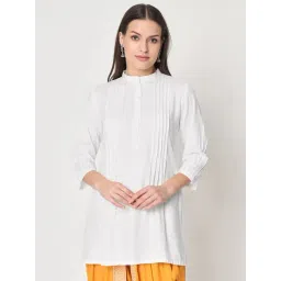 9rasa White A Line Kurti-picture-12