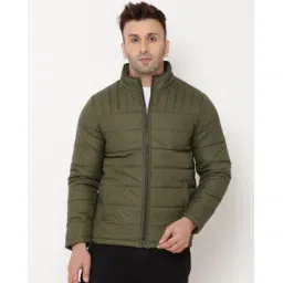 9ty3ree Men Quilted Regular Fit Puffer Jacket-picture-15