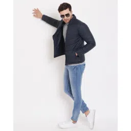 9ty3ree Men Quilted Puffer Jacket with Zip Closure image 4