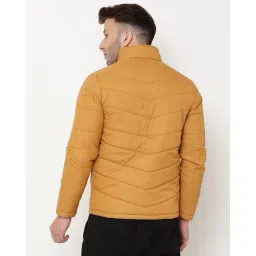 9ty3ree Men Quilted Regular Fit Puffer Jacket image 4