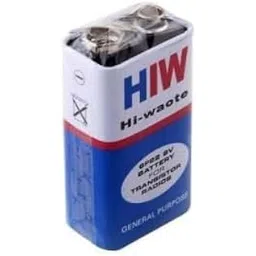 9V HI-Watt Long Life Carbon Battery Multipurpose Used (Pack of 5)-picture-29