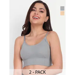 A K FASHION8855 Women Pack of 2 Full Coverage Lightly Padded Non Wired Everyday Bra-picture-24