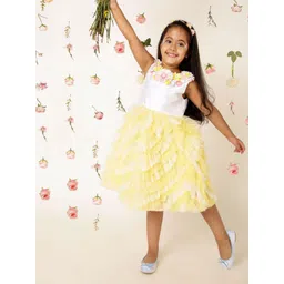 A Little Fable Floral Print A-Line Dress-picture-41