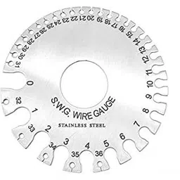 a-mart™ Round Wire Gauge With 1-36 & mm Measuring for Wire Stainless Steel Hole Gauge-picture-16