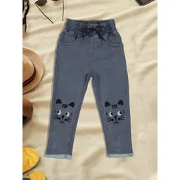 A-Okay Boys High-Rise Acid Wash Embroidered Stretchable Clean Look Jeans-picture-12